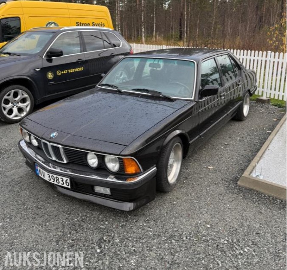 1985 BMW E23 728 2.8 184hk skinninteriør eu ok 06.2028