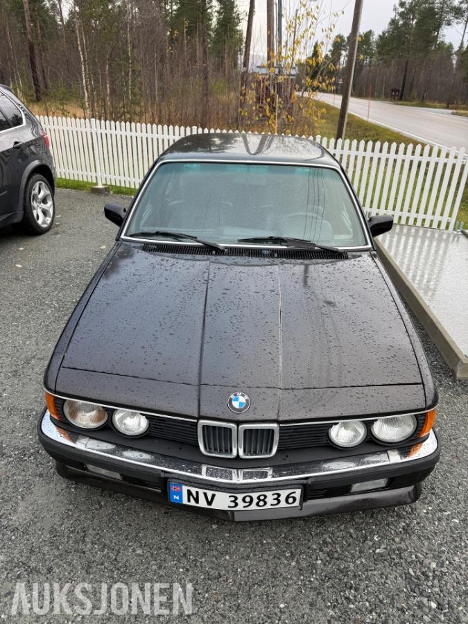 1985 BMW E23 728 2.8 184hk skinninteriør eu ok 06.2028