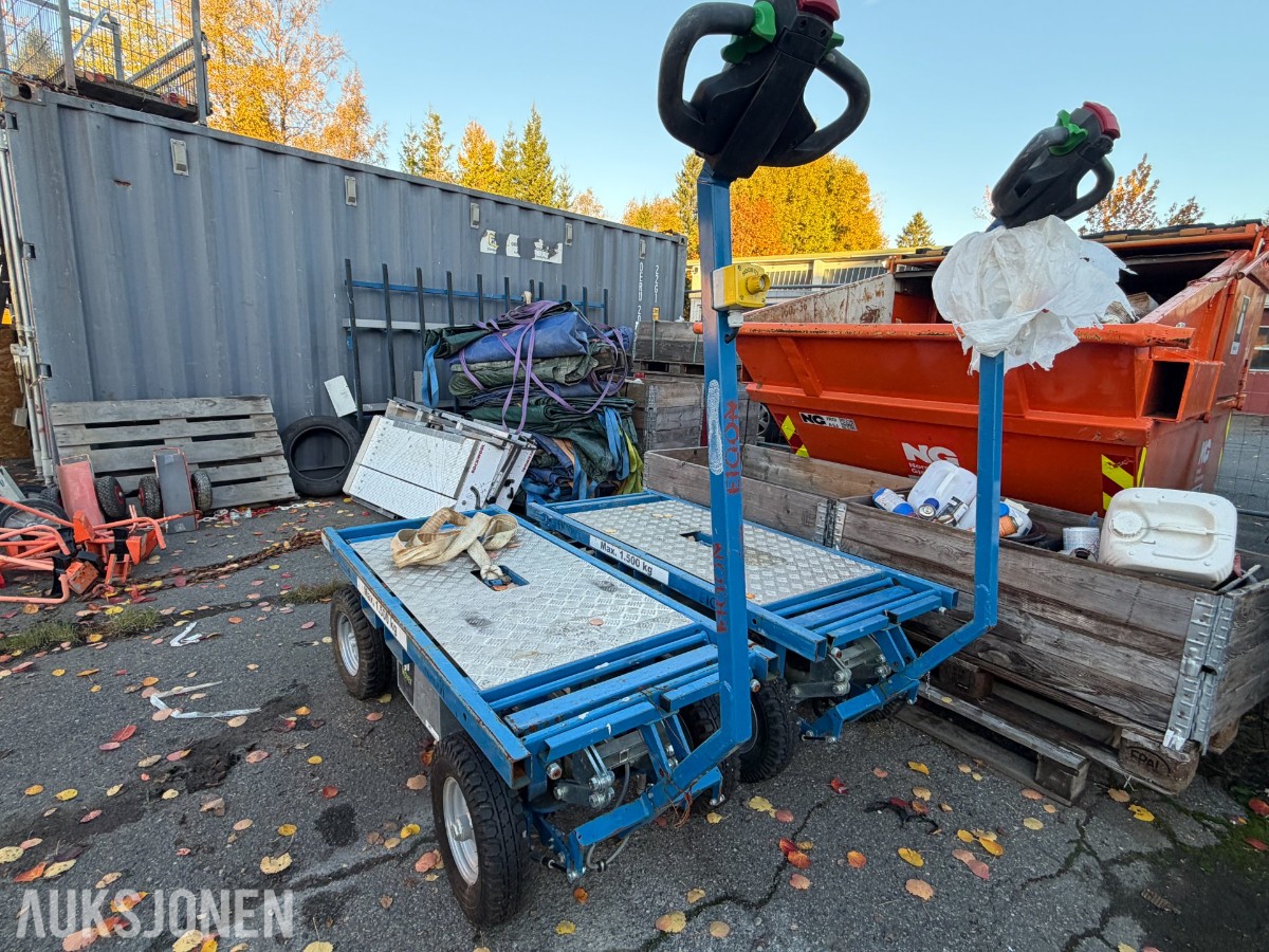 1 STYKK . Eiqon Ergo Mover transportvogn