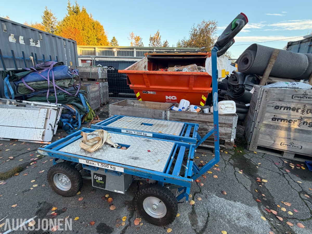 1 STYKK . Eiqon Ergo Mover transportvogn