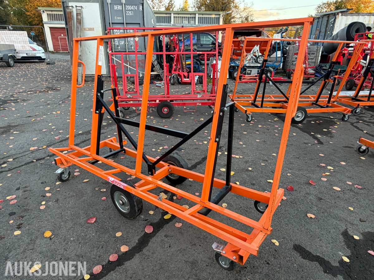 Workman gipsplate platevogn – maks last 450 kg