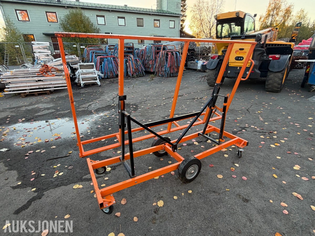 Workman gipsplate platevogn – maks last 450 kg