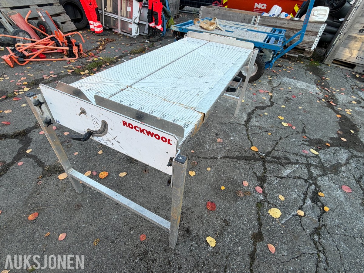 3 stk. skjærebord for isolasjon – GLAVA / ROCKWOOL