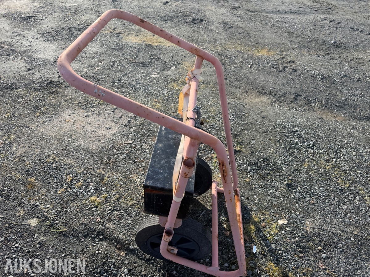Trillevogn til gassflasker