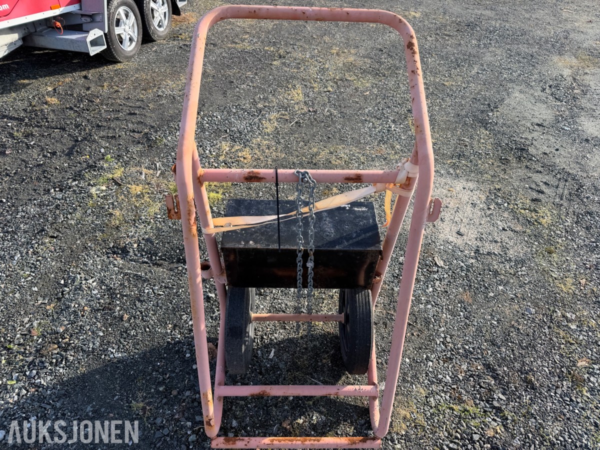 Trillevogn til gassflasker