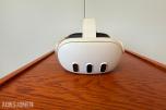 Meta Quest 3 VR-briller med 2 kontrollere og eske