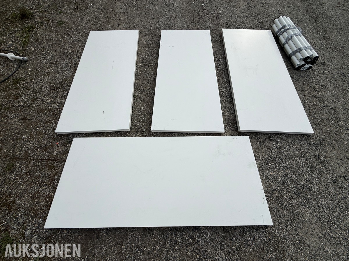IKEA LAGKAPTEN bordplater med ben