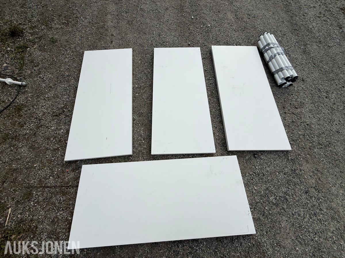 IKEA LAGKAPTEN bordplater med ben