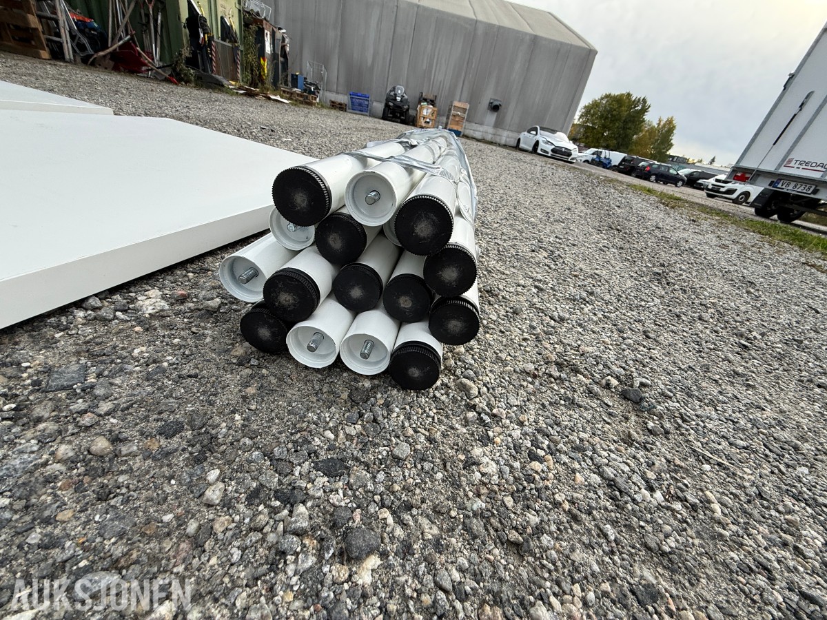 IKEA LAGKAPTEN bordplater med ben