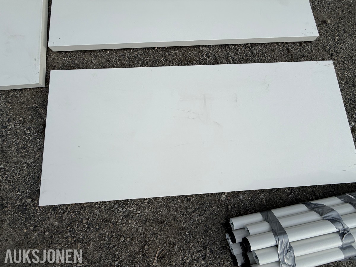 IKEA LAGKAPTEN bordplater med ben