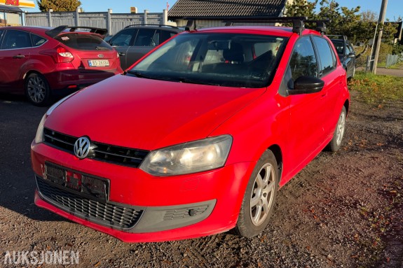 2012 Volkswagen Polo 6R TDI - EU-Godkjent - 1,2 diesel 55 kW - manuell girkasse - 207 071 km - S/V Dekk - servicehefte