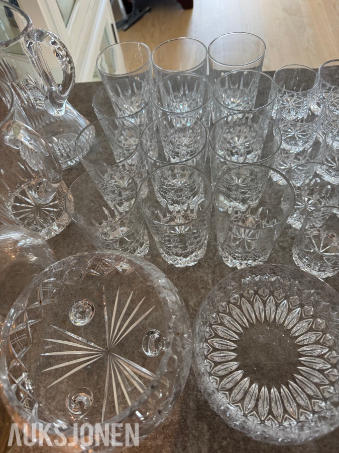 DIVERSE GLASS/KRYSTALLGLASS/PORSELEN
