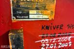 2004 Weelu 32/60 hydraulisk armeringsklipper – 32 mm / 60 tonn