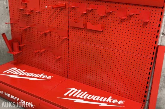 Milwaukee innredning med kroker