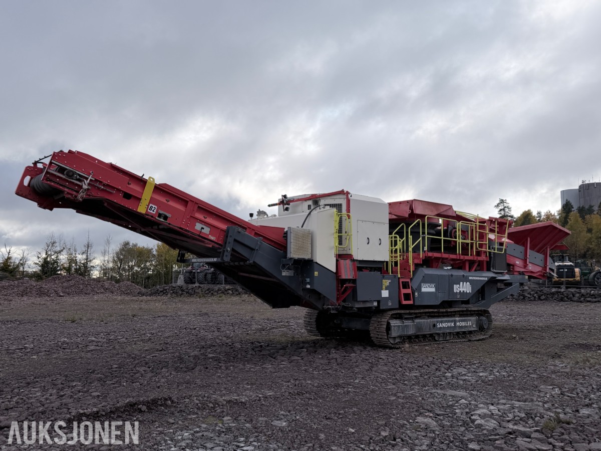 2019 Sandvik US440i mobil Spindelknuser – 1065 timer – radiostyring
