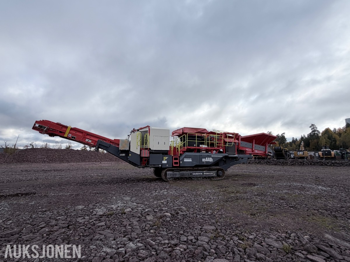 2019 Sandvik US440i mobil Spindelknuser – 1065 timer – radiostyring