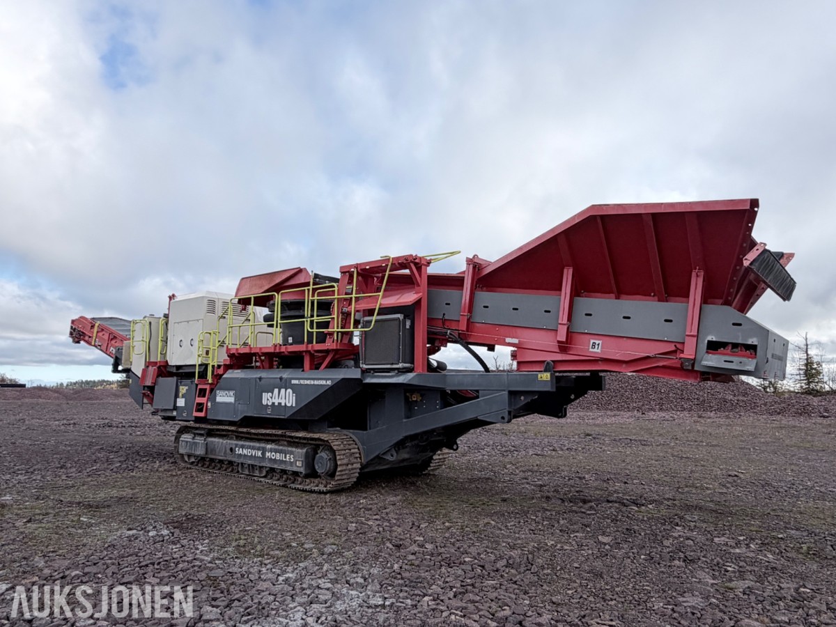 2019 Sandvik US440i mobil Spindelknuser – 1065 timer – radiostyring