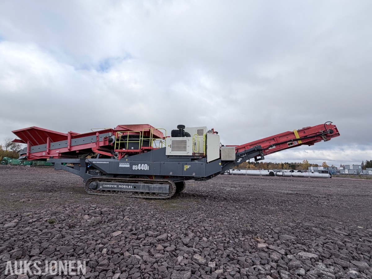2019 Sandvik US440i mobil Spindelknuser – 1065 timer – radiostyring