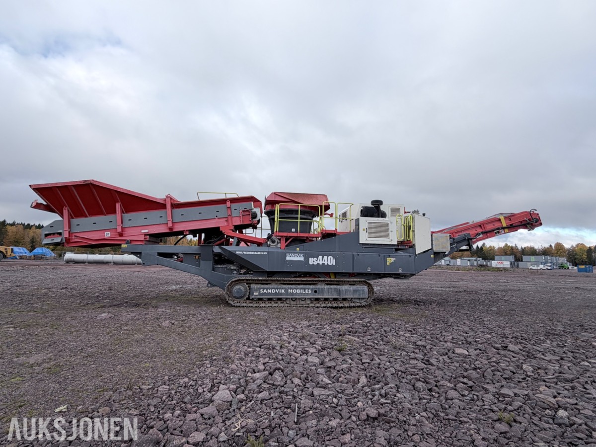 2019 Sandvik US440i mobil Spindelknuser – 1065 timer – radiostyring