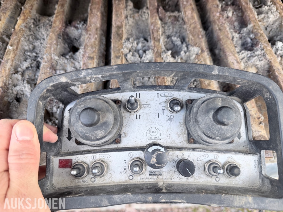 2019 Sandvik US440i mobil Spindelknuser – 1065 timer – radiostyring