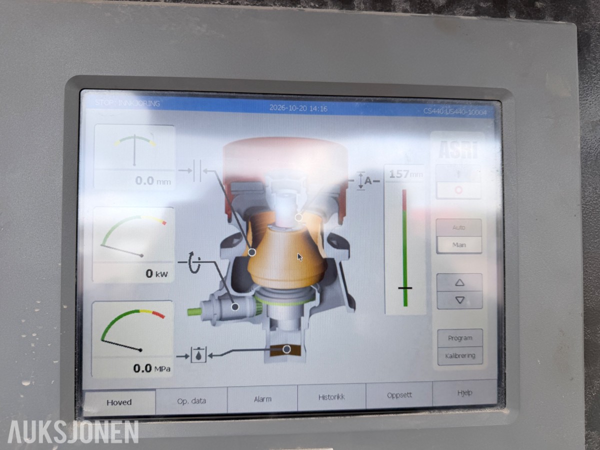 2019 Sandvik US440i mobil Spindelknuser – 1065 timer – radiostyring
