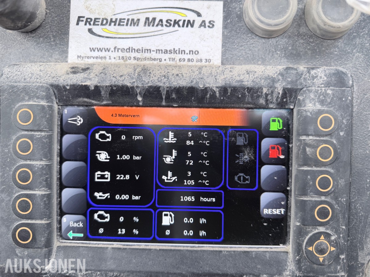 2019 Sandvik US440i mobil Spindelknuser – 1065 timer – radiostyring