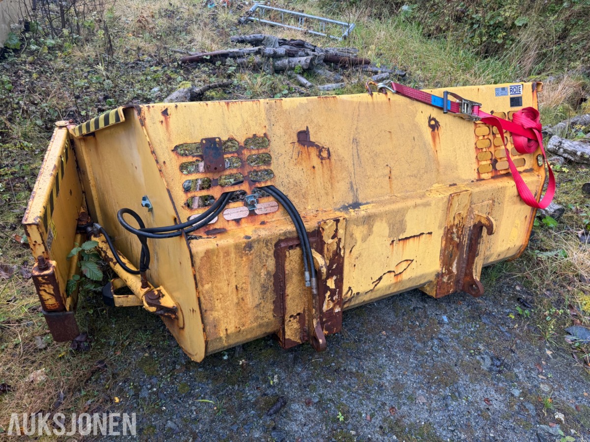 ROTE SLK15 siipilumikauha / snøskuffe 240 cm – rep.objekt