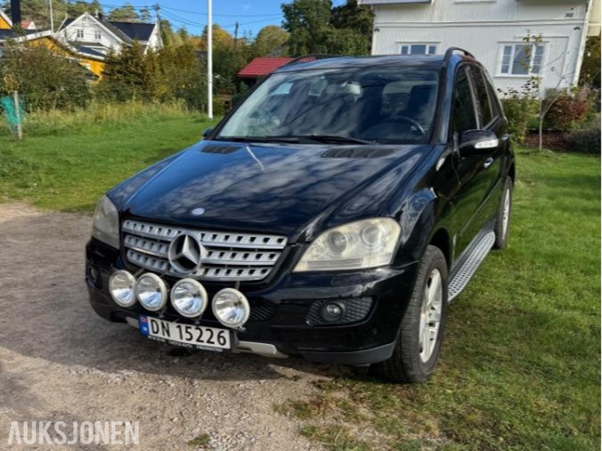 2009 Mercedes-Benz ML 280 CDI 3.0 190HK 4MATIC AUTOMAT, CRUISEKONTROLL, KUPEVARMER