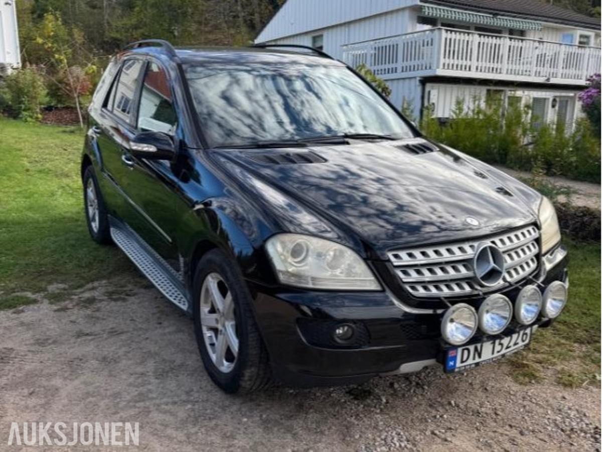 2009 Mercedes-Benz ML 280 CDI 3.0 190HK 4MATIC AUTOMAT, CRUISEKONTROLL, KUPEVARMER