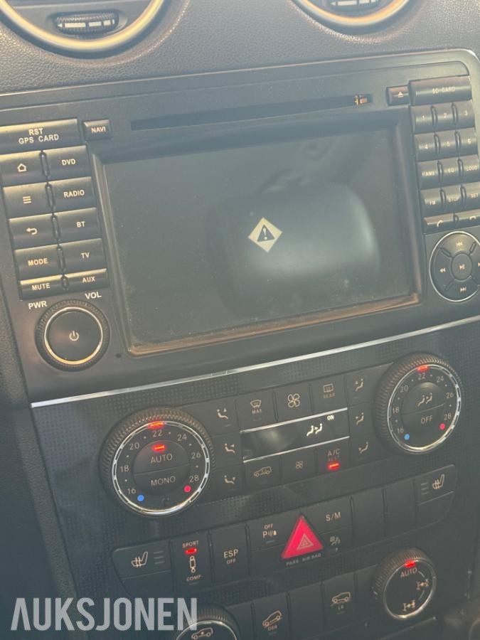 2009 Mercedes-Benz ML 280 CDI 3.0 190HK 4MATIC AUTOMAT, CRUISEKONTROLL, KUPEVARMER
