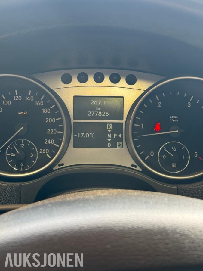 2009 Mercedes-Benz ML 280 CDI 3.0 190HK 4MATIC AUTOMAT, CRUISEKONTROLL, KUPEVARMER
