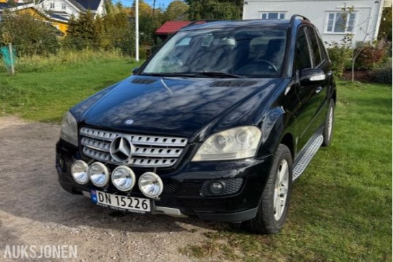 2009 Mercedes-Benz ML 280 CDI 3.0 190HK 4MATIC AUTOMAT, CRUISEKONTROLL, KUPEVARMER