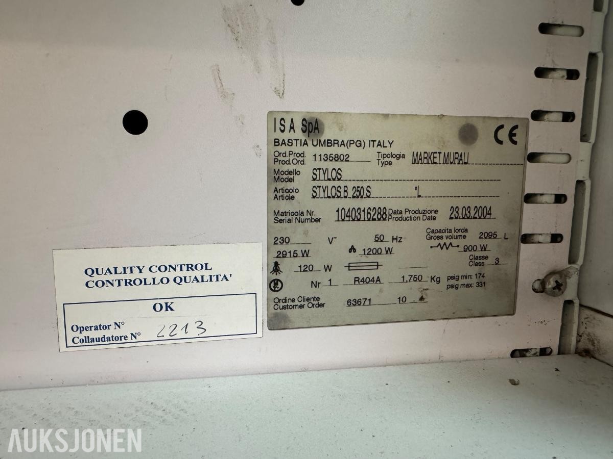 ISA Stilos kjøledisk / kjølebenk