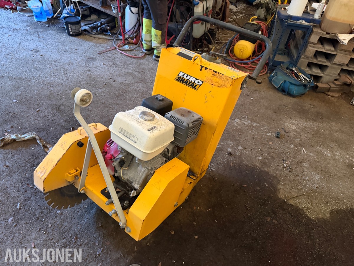 Euro Shatal CS502HD gulvsag / asfaltsag – bensin – med ekstra sagblad
