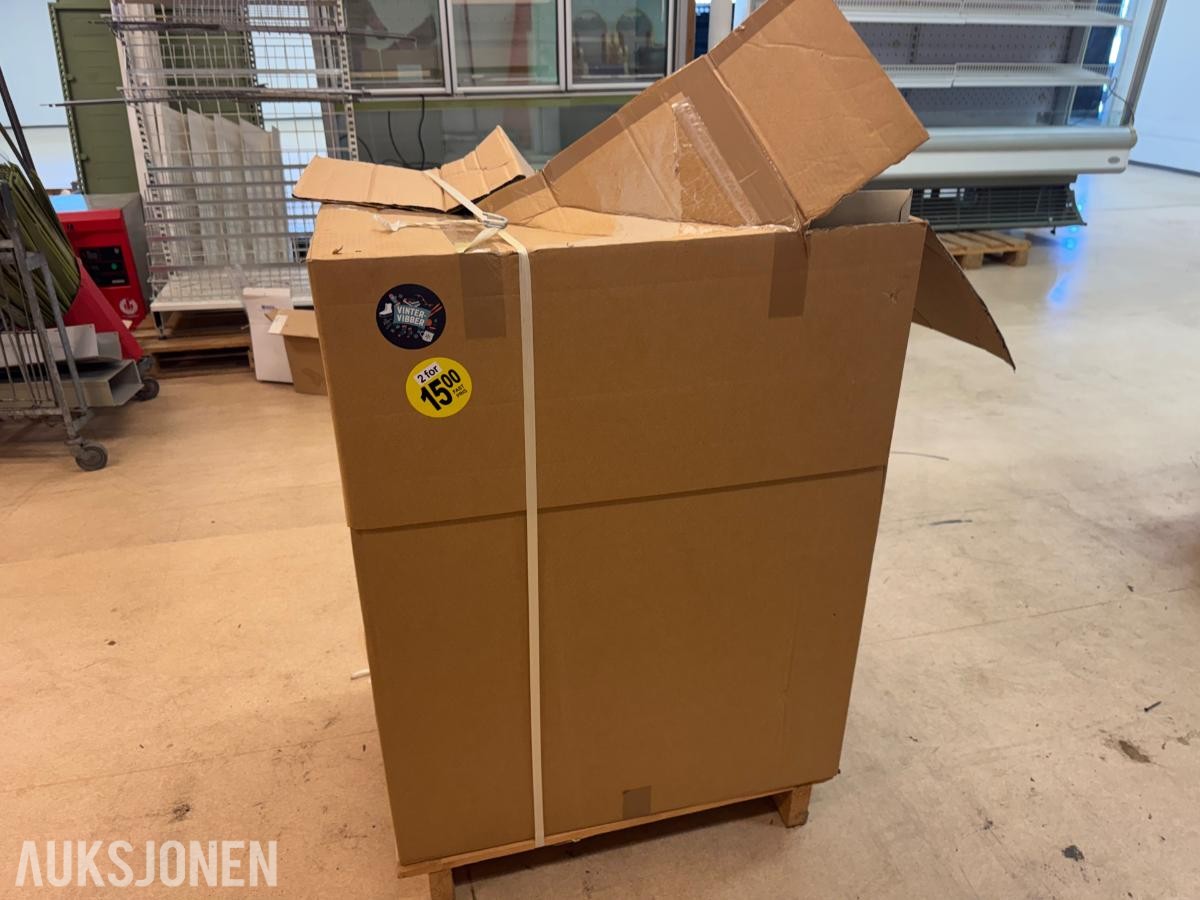 Smågodthylle til butikk/kiosk