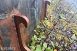 Stor hydraulisk vingeskuffe / snøskuffe – rep.objekt