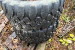 4 stk. Michelin hjullasterdekk på felg – 405/70 R2