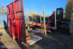 2013 Komplett tømmerpåbygg med HIAB kran på krokramme