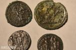 Romerske mynter 4 stk Ca 1700 år gammle *Ingen minstepris*