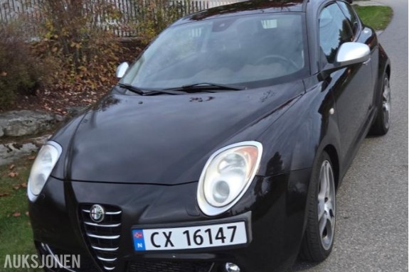 2009 Alfa Romeo MiTo 1.6 Diesel 120hk Cruisekontroll, EU ok til 01.2028