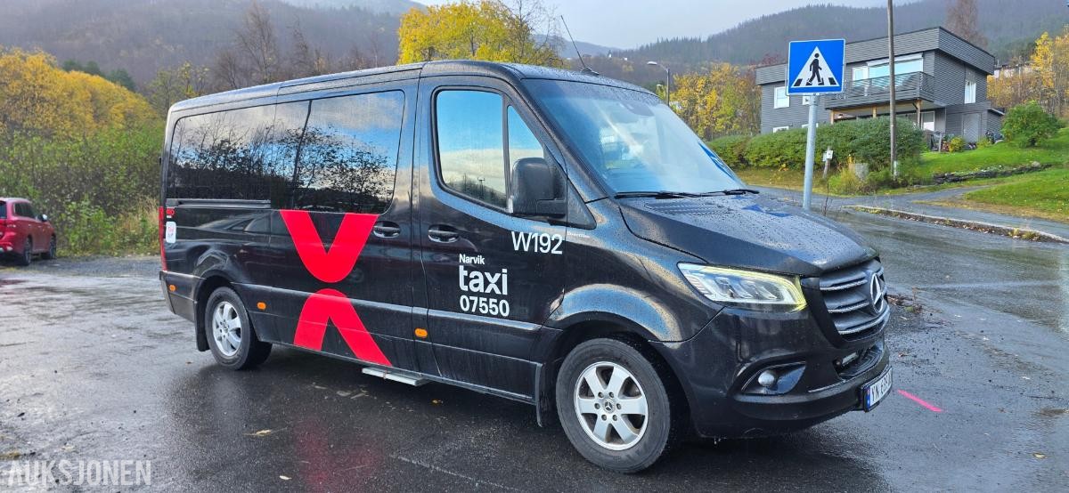 2018 MERCEDES SPRINTER 316 CDI, 9-SETER, HC RAMPE, 360 KAMERA, AUTOMAT