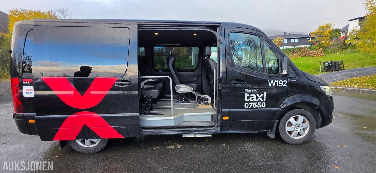 2018 MERCEDES SPRINTER 316 CDI, 9-SETER, HC RAMPE, 360 KAMERA, AUTOMAT