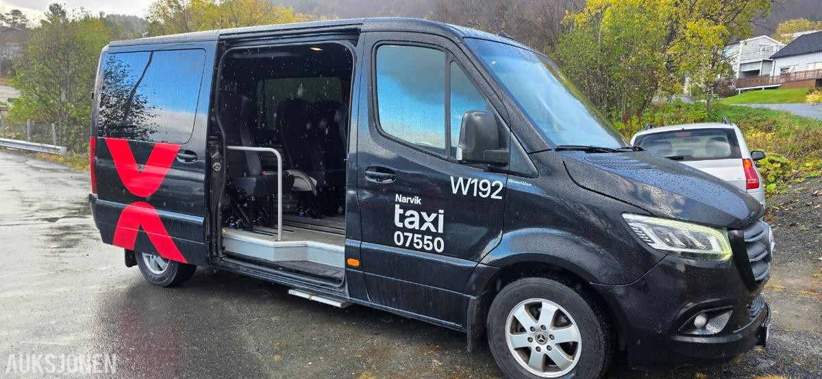 2018 MERCEDES SPRINTER 316 CDI, 9-SETER, HC RAMPE, 360 KAMERA, AUTOMAT
