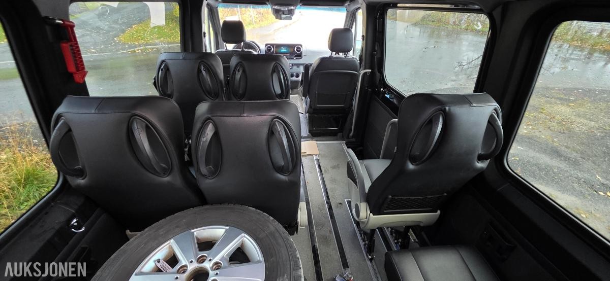 2018 MERCEDES SPRINTER 316 CDI, 9-SETER, HC RAMPE, 360 KAMERA, AUTOMAT