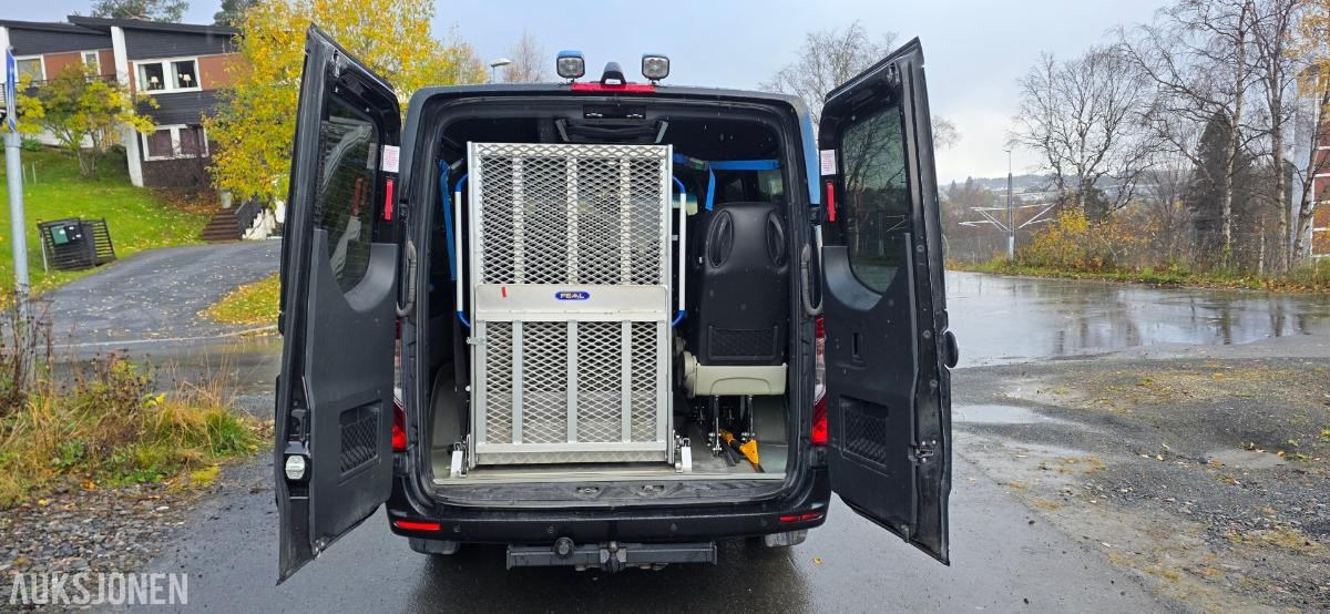 2018 MERCEDES SPRINTER 316 CDI, 9-SETER, HC RAMPE, 360 KAMERA, AUTOMAT