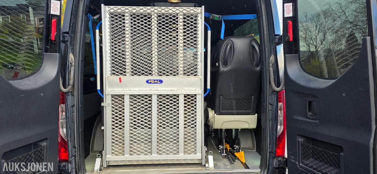 2018 MERCEDES SPRINTER 316 CDI, 9-SETER, HC RAMPE, 360 KAMERA, AUTOMAT