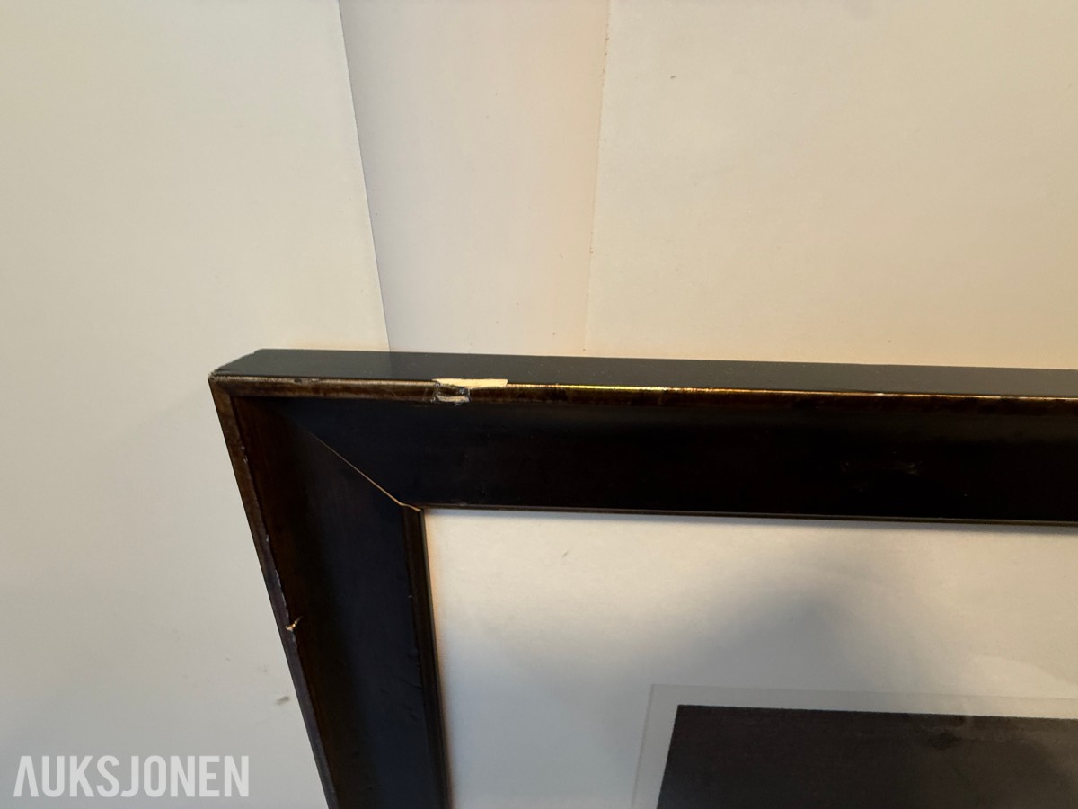 Odd Nerdrum – «Selvportrett som polfarer» – signert serigrafi
