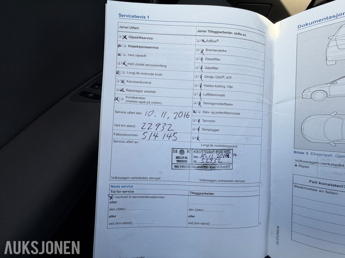 2015 Volkswagen GOLF 1.2-105 / Automat / Servicehefte / EU-OK 