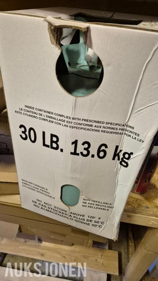 F gass R134a kjølemedium
