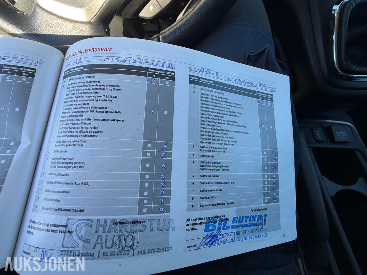 2015 Honda CR-V 1.6-120 D / Servicehefte / H.feste / EU-OK 